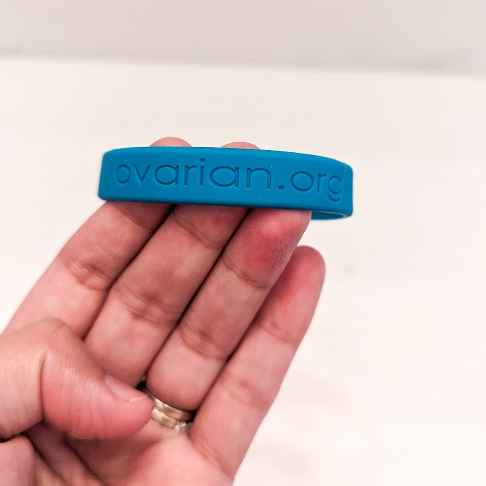 Ovarian Cancer Silicone Awareness Bracelet